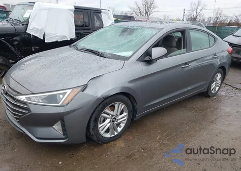 2019 Hyundai Elantra Sel/Value/Limited z USA, uszkodzony, nr VIN 5NPD84LF2KH487516